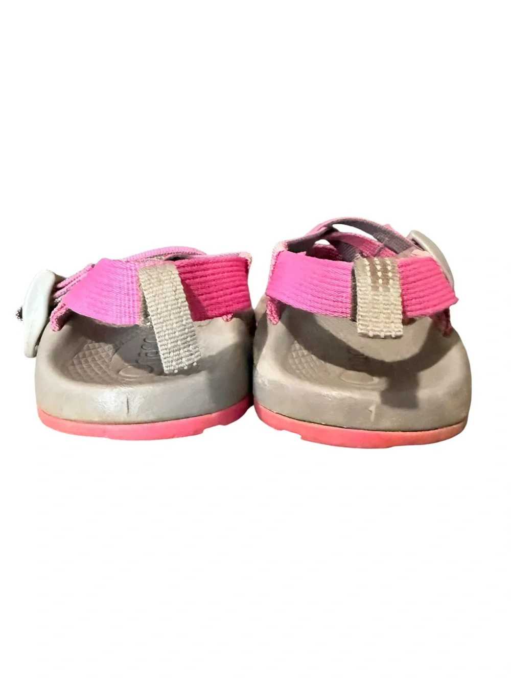 Chaco Kids Z/1 Classic Sport Sandals Pink Purple Strap Size 1 Adjustable Outdoor